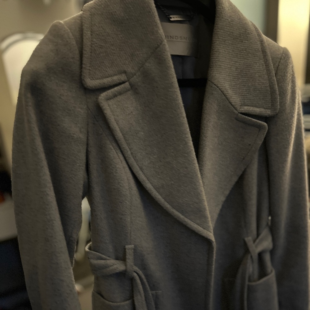 Windsmoor Gray Wool Coat